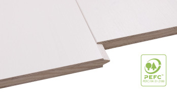 3-Schichtplatten, Fichte B/C, 2- NF, 22 mm, Aqua intensiv weiß