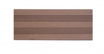 silvadec WPC Elegance, glatt/gerillt, 23x138, Exotic Braun